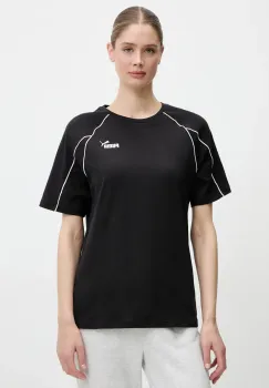 Puma tricou din bumbac culoarea negru, 685041 imagine