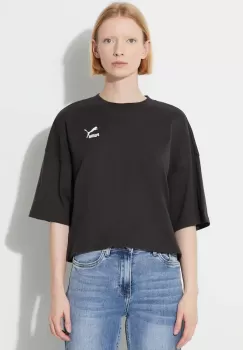 Puma tricou din bumbac culoarea negru imagine