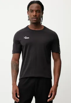 Puma tricou din bumbac culoarea negru, cu imprimeu, 684674 imagine