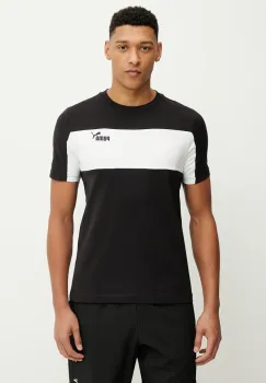 Puma tricou din bumbac culoarea negru, cu imprimeu, 684685 imagine