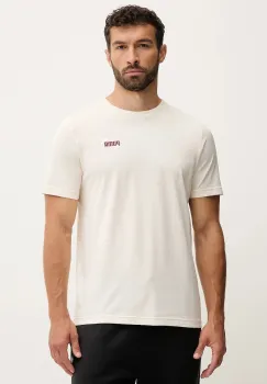 Puma tricou din bumbac culoarea turcoaz, cu imprimeu, 684717 imagine