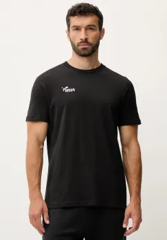 Puma tricou din bumbac culoarea turcoaz, cu imprimeu, 684717 imagine