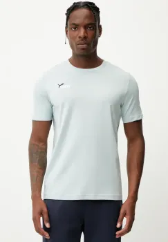 Puma tricou din bumbac culoarea turcoaz, cu imprimeu, 684717 imagine