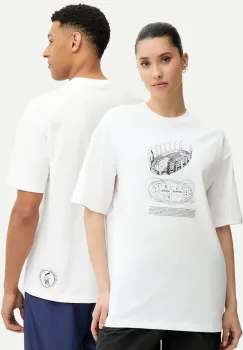 Puma tricou din bumbac PUMA x HARRY POTTER culoarea alb, cu imprimeu, 630092 imagine