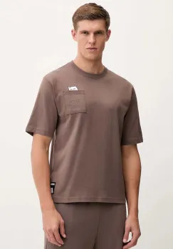 Puma tricou din bumbac PUMA x RIPNDIP culoarea maro, cu imprimeu, 633779 imagine