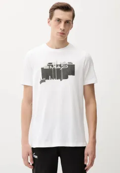 Puma tricou din bumbac PUMA x SQUID GAME culoarea bej, cu imprimeu, 630706 imagine