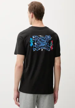 Puma tricou din bumbac PUMA x SQUID GAME culoarea negru, cu imprimeu, 630706 imagine