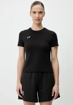 Puma tricou femei, culoarea negru, 629742 imagine