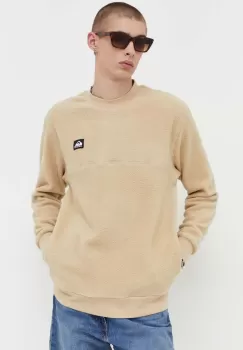 Quiksilver bluza barbati, culoarea bej, neted imagine
