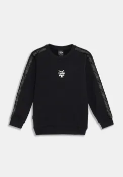 Quiksilver bluza copii MERCURY CREW culoarea negru, cu imprimeu, AQBFT03111 imagine