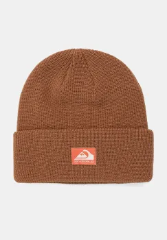 Quiksilver caciula culoarea maro, din tricot gros imagine