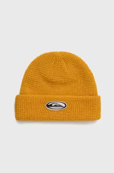 Quiksilver caciula culoarea portocaliu, din tesatura neteda imagine