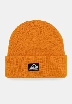 Quiksilver caciula culoarea portocaliu, din tricot gros imagine