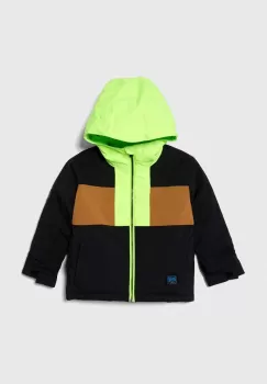 Quiksilver geaca de schi pentru copii GROOMER KIDS JK SNJT culoarea verde imagine