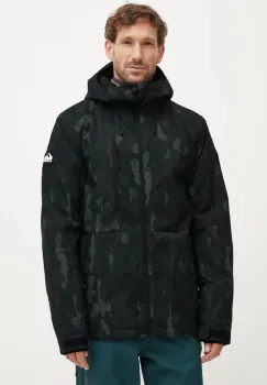 Quiksilver geaca Mission culoarea gri, EQYTJ03479 imagine