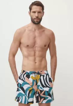 Quiksilver pantaloni scurti de baie culoarea roz imagine