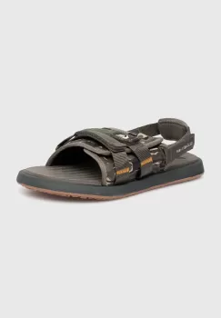 Quiksilver sandale barbati, culoarea verde imagine