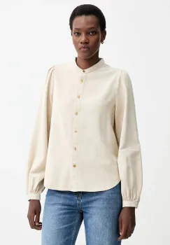 Rag & Bone camasa culoarea bej, cu guler stand-up, regular, RJ0225FSUSS imagine