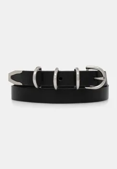 Rag & Bone curea de piele culoarea negru, WJW24S1007UA07 imagine