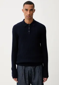 Rag & Bone pulover de lana culoarea bleumarin, light, RH2625F6MWH imagine