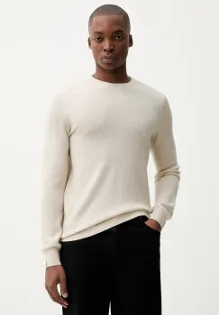 Rag & Bone pulover din amestec de lana culoarea bej, light, RH3225F6MWL imagine