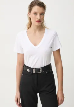 Rag & Bone tricou din bumbac femei, culoarea alb, W272C34CH imagine