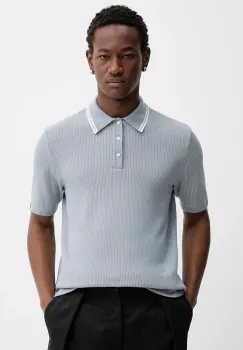 Rag & Bone tricou polo cu model, RH9125H6MCO imagine