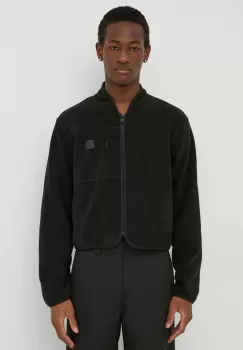 Rains bluza 19520 Jackets culoarea negru, neted imagine