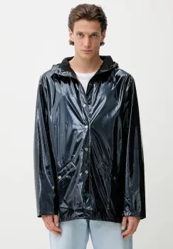 Rains geaca 12010 Jacket culoarea bleumarin, de tranzitie, 12010 imagine