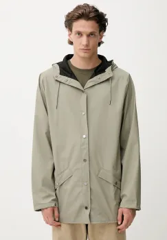 Rains geaca 12010 Jacket culoarea verde, de tranzitie, 12010 imagine