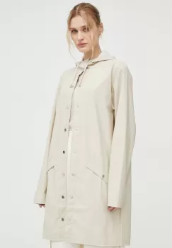 Rains geaca 12020 Jackets culoarea bej, de tranzitie imagine