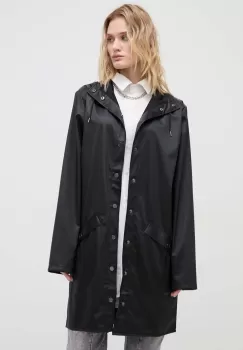 Rains geaca 12020 Jackets culoarea negru, de tranzitie imagine