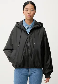 Rains geaca 17290 Lohja Bomber Jacket W3T1 culoarea negru, de iarna, 17290 imagine