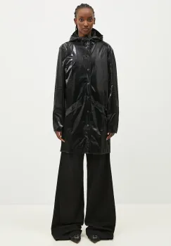 Rains geaca culoarea negru, de tranzitie, 12020.29 imagine