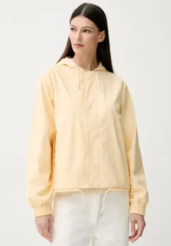 Rains geaca String W Jacket W3 culoarea galben, de tranzitie, oversize, 18040 imagine