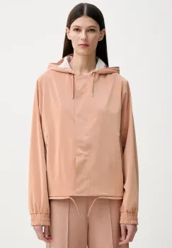 Rains geaca String W Jacket W3 culoarea portocaliu, de tranzitie, 18040 imagine