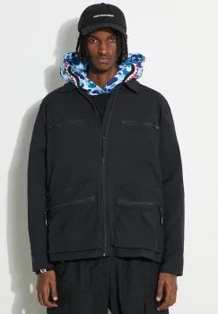 Rains geaca Tomar Overshirt culoarea albastru marin, de tranzitie, 19320.01 imagine