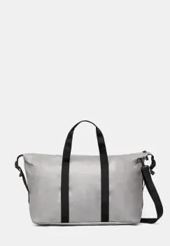 Rains geanta 14200 Hilo Weekend Bag culoarea gri, 14200 imagine