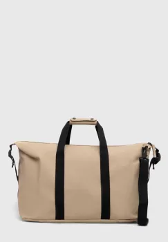 Rains geanta 14200 Weekendbags culoarea bej imagine