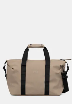 Rains geanta 14220 Hilo Weekend Bag Small culoarea bej, 14220 imagine