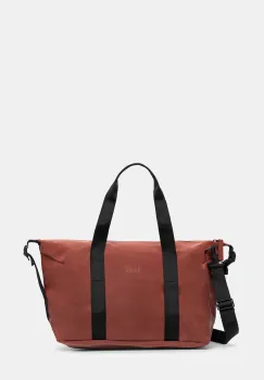 Rains geanta 14220 Hilo Weekend Bag Small culoarea portocaliu, 14220 imagine