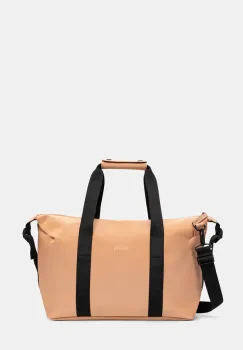 Rains geanta Hilo Weekend Bag Small W3 culoarea bej, 14220 imagine