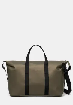 Rains geanta Hilo Weekend Bag W3 culoarea verde, 14200.105 imagine