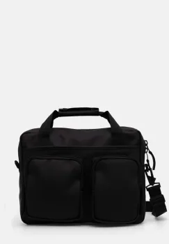 Rains geanta laptop Texel Tech Bag W3 culoarea negru, 14250-01 imagine