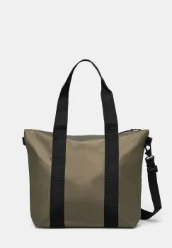 Rains geanta Tote Bag Mini W3 culoarea verde, 14160.105 imagine
