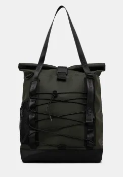 Rains geanta Trail Rolltop Tote Bag W3 culoarea verde, 13390 imagine