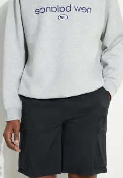 Rains pantaloni scurti Tomar Shorts culoarea albastru marin, neted, 19310.01 imagine
