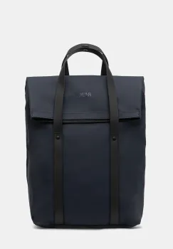 Rains rucsac 12940 2 Way Tote Backpack culoarea bleumarin, mare, uni, 12940 imagine