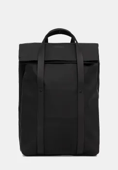 Rains rucsac 12940 2 Way Tote Backpack culoarea negru, mare, uni, 12940 imagine