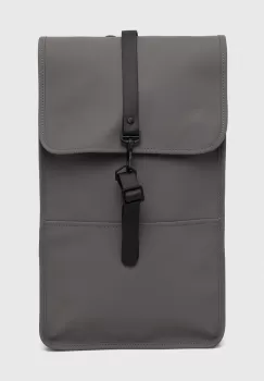 Rains rucsac 13000 Backpacks culoarea gri, mare, neted imagine